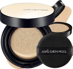 Skin Nuder Cushion | Korean Makeup, Refill Included, SPF 50 (21 Medium) | weightless skin fit Full coverage korean foundation makeup, cushion foundation, skin tint concealer foundation, tattoo cover